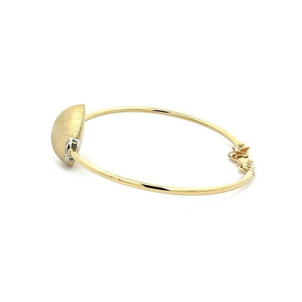 Gold Damenarmband mit Zirkonen