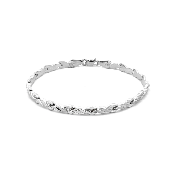 Damen Weißgold-Armband