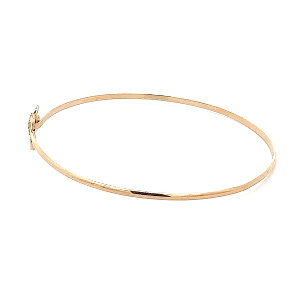 Gold-Armspange Armreif Blume