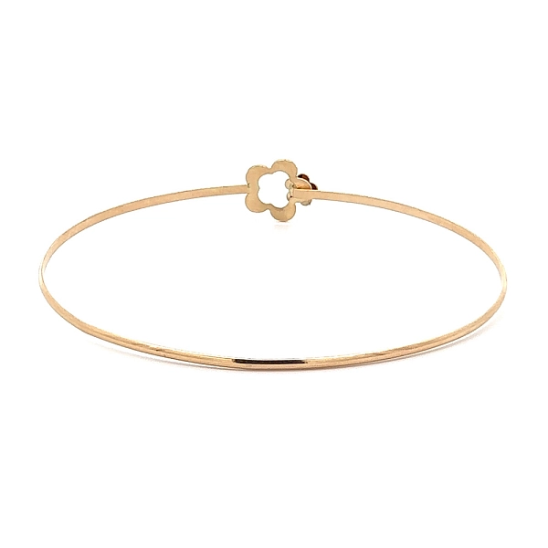 Gold-Armspange Armreif Blume