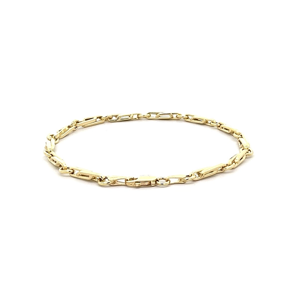 Goldarmband mit elegantem Kettendesign