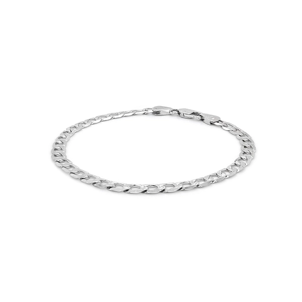 Weißgold-Gürteltier-Armband
