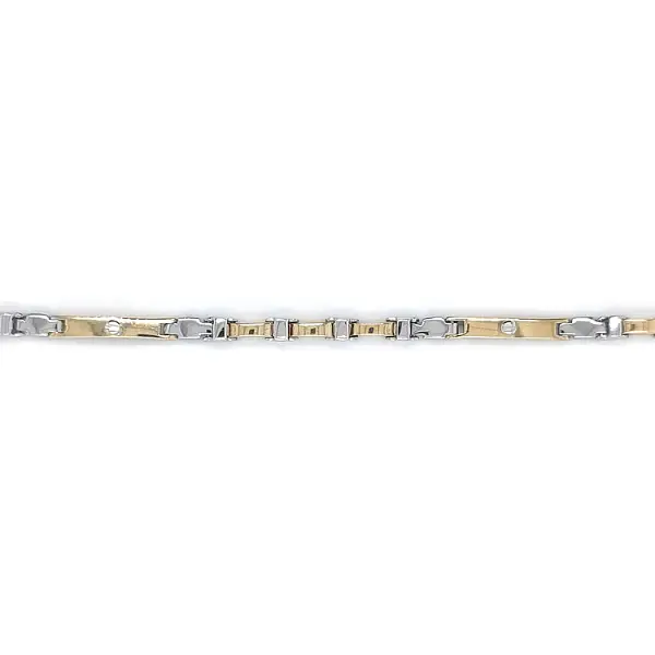 Gold-Kombi-Armband