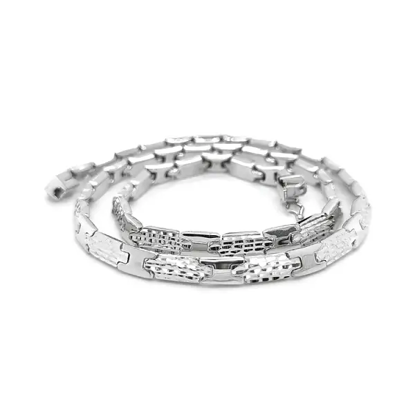 Damen Weißgold Halskette