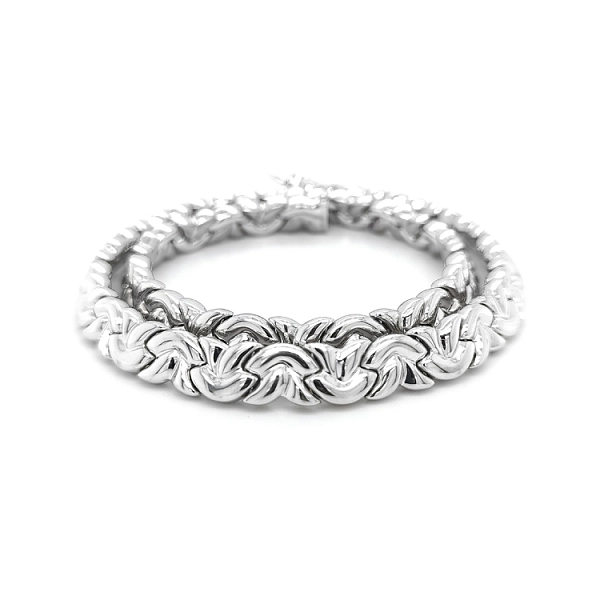 Damen Weißgold Halskette