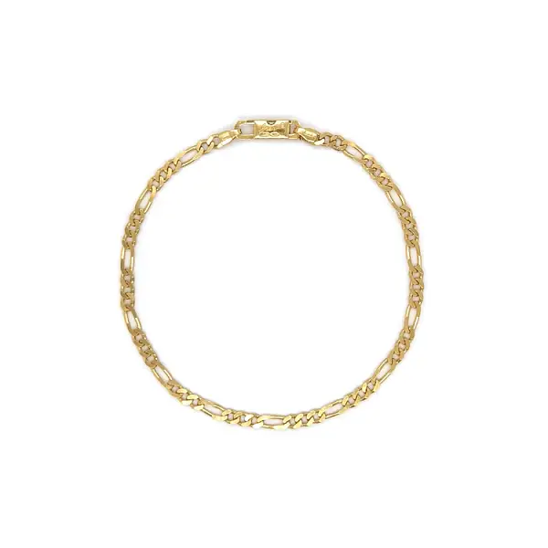 Gold-Figaro-Armband