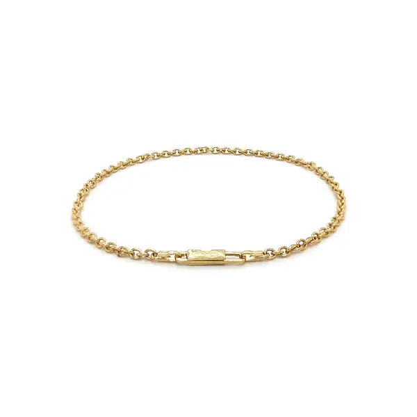 Gold-Rolo-Armband