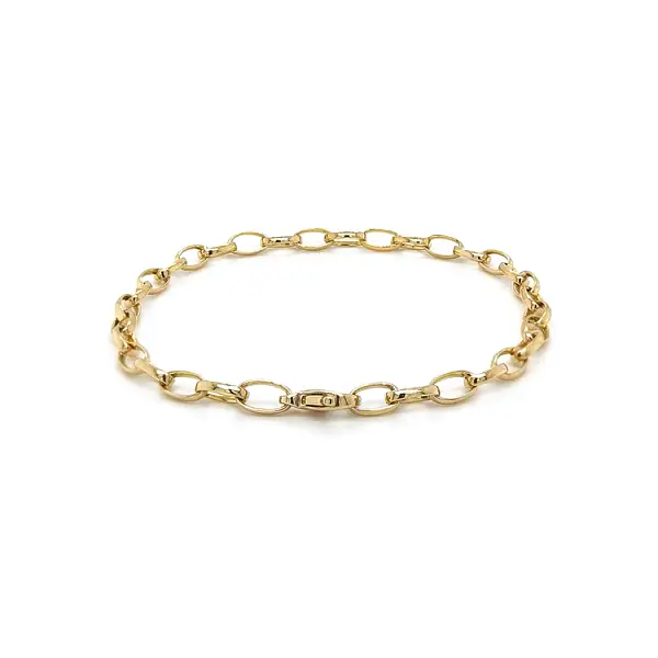 Goldarmband Charms