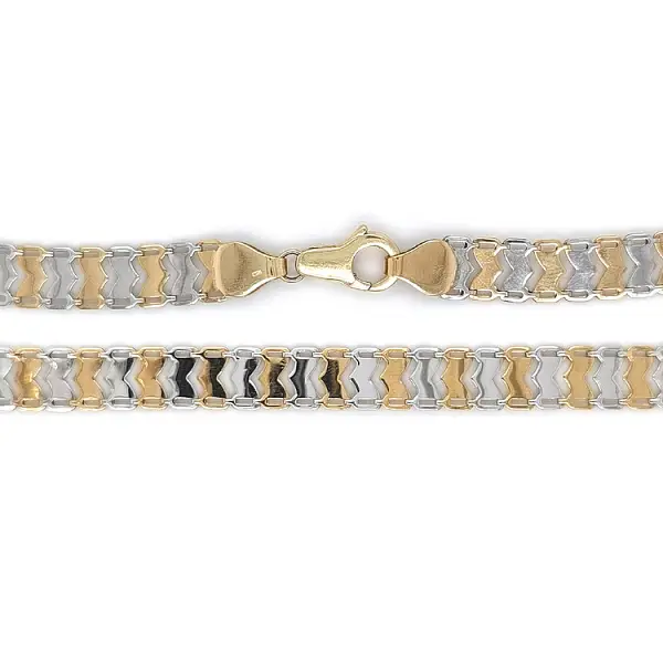 Gold-Kombination Halskette