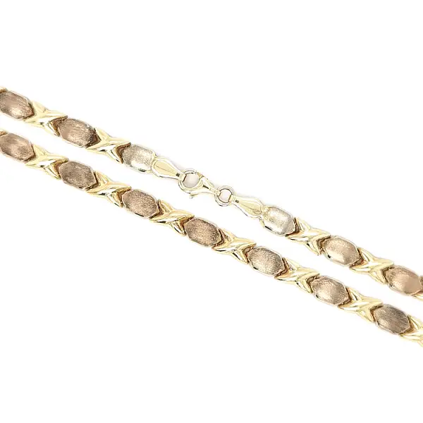 Goldglieder-Halskette