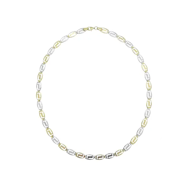 Damen-Halskette aus Kombinationsgold