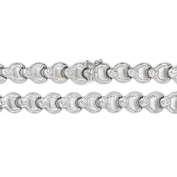 Damen Weißgold Halskette