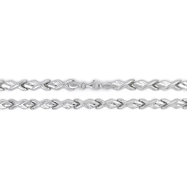 Damen Weißgold Halskette