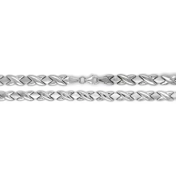 Damen Weißgold Halskette