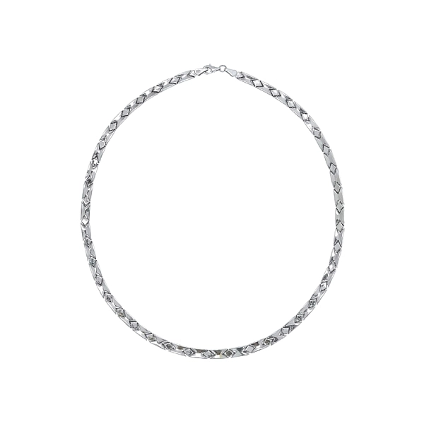 Damen Weißgold Halskette