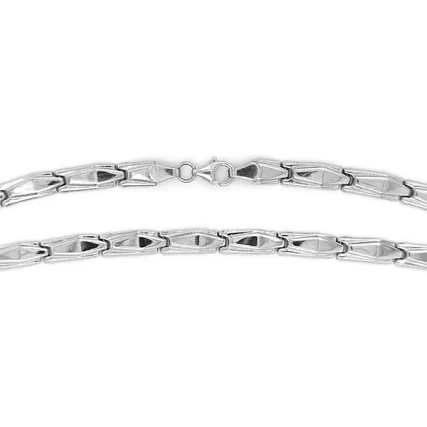 Damen Weißgold Halskette