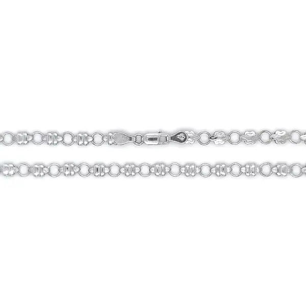 Damen Weißgold Halskette