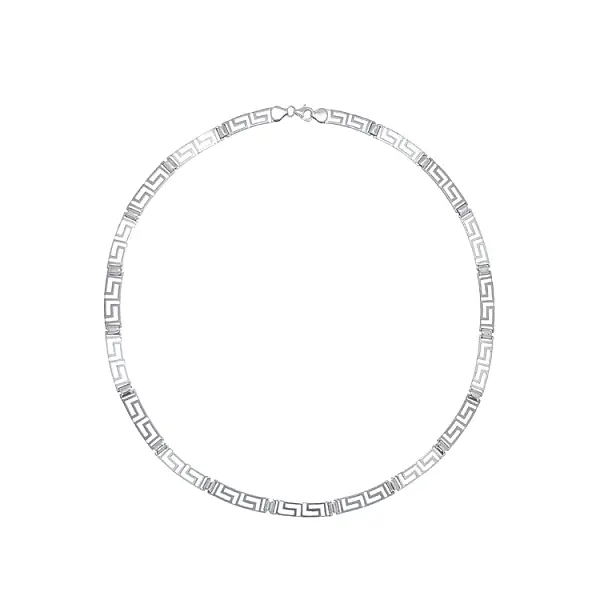 Damen Weißgold Halskette