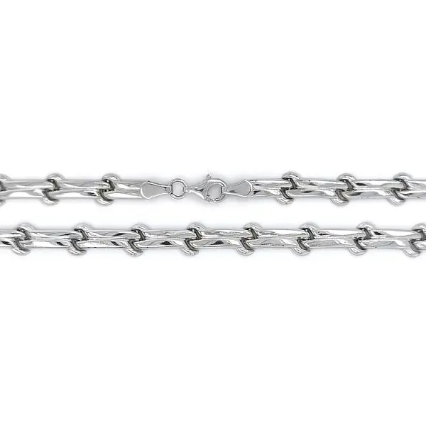 Damen Weißgold Halskette