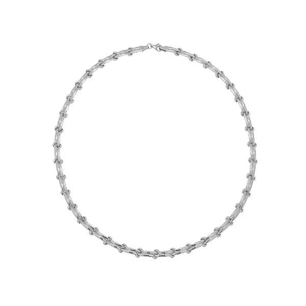 Damen Weißgold Halskette