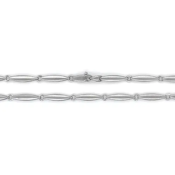 Damen Weißgold Halskette