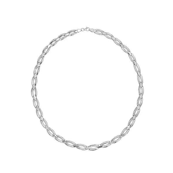 Damen Weißgold Halskette