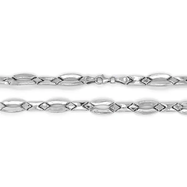 Damen Weißgold Halskette