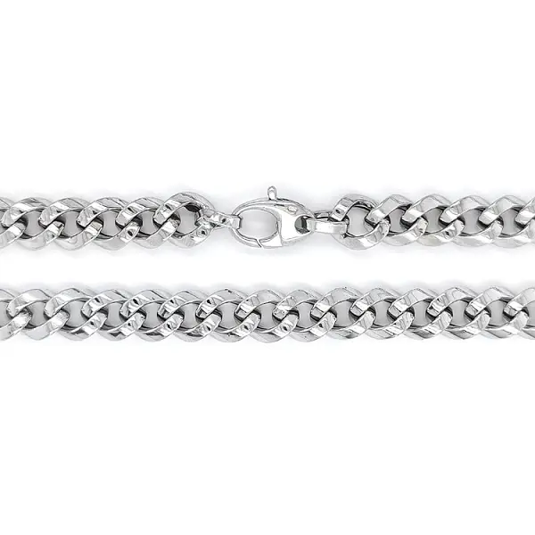 Damen Weißgold Kette