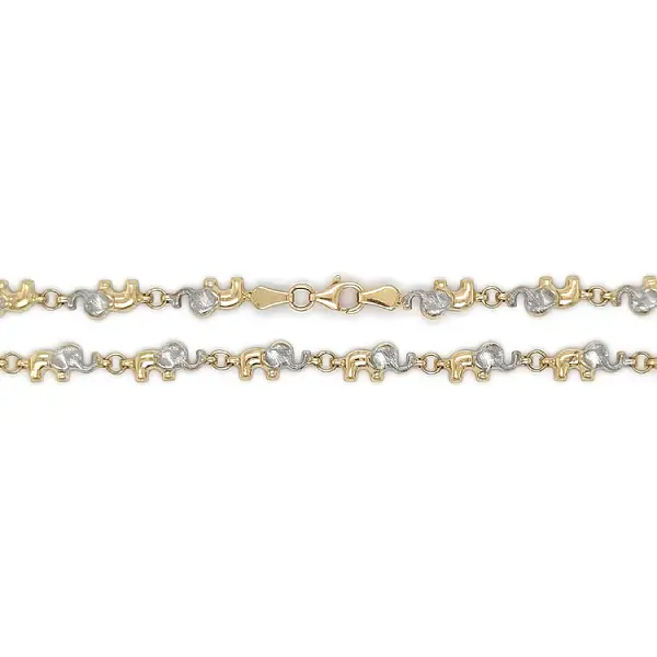 Damen-Halskette Elefanten