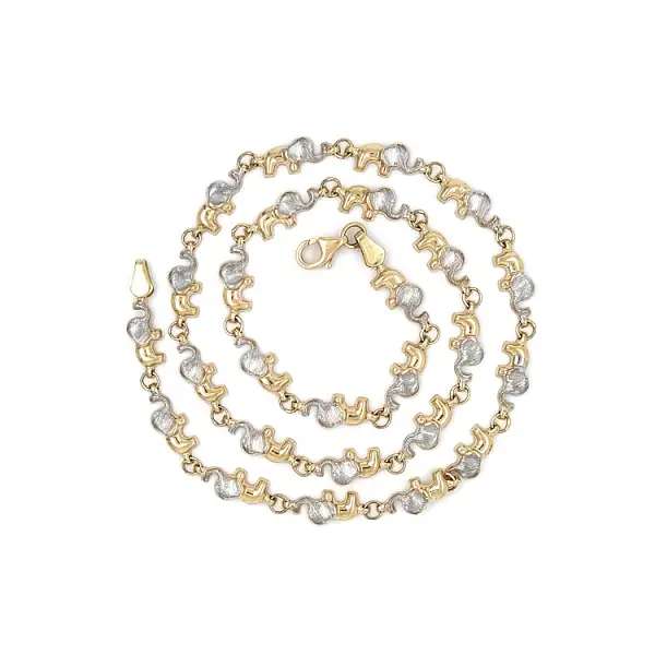 Damen-Halskette Elefanten