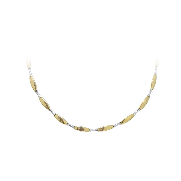 Damen-Halskette aus Kombinationsgold