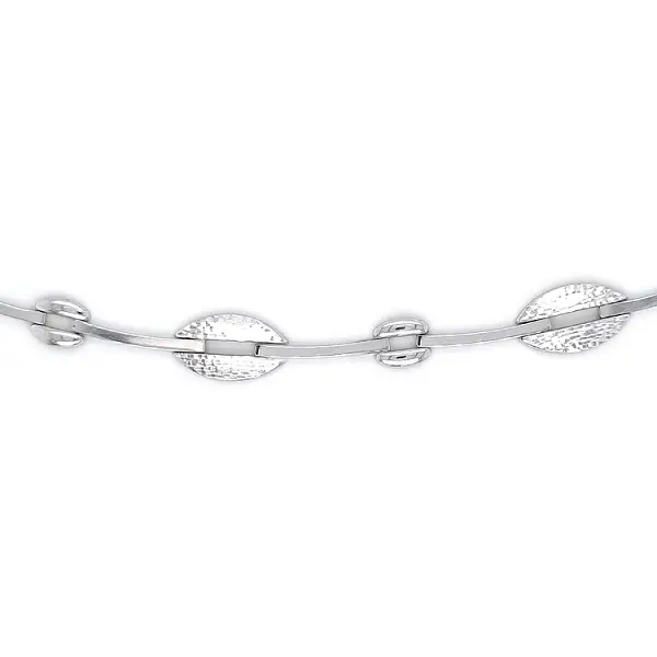 Damen Weißgold Halskette