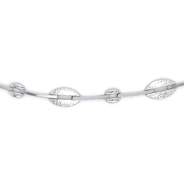 Damen Weißgold Halskette