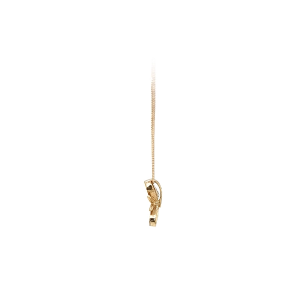 Gold Schmetterling Halskette mit Zirkonias