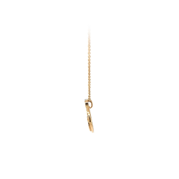 Goldhalskette mit Zirkonen