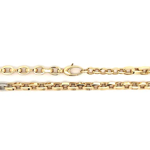 Goldhalskette mit Zirkonen