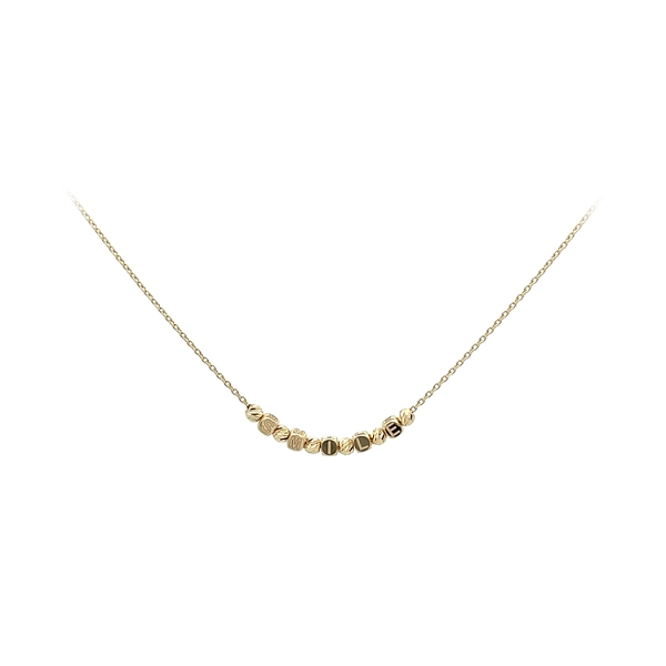 Gold Ladies Smile Halskette