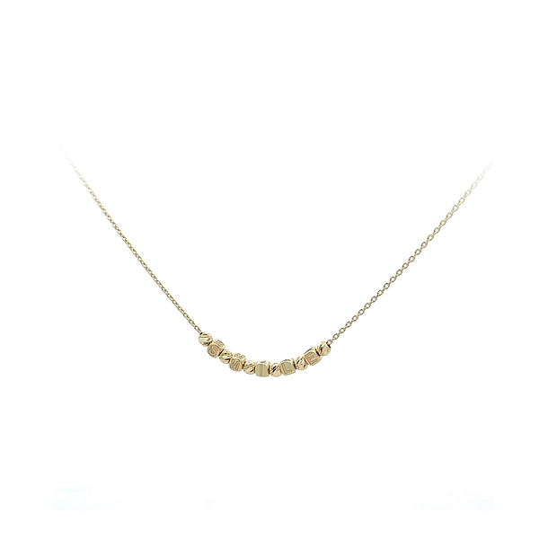 Gold Ladies Smile Halskette