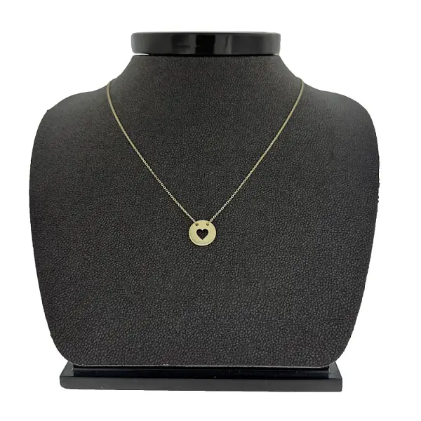Goldherz-Halskette