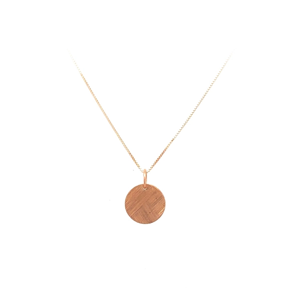 Rose Gold Ring Halskette