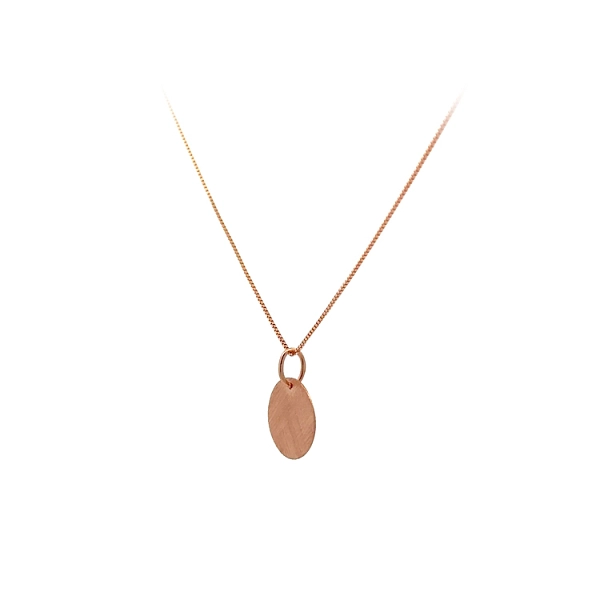 Rose Gold Ring Halskette