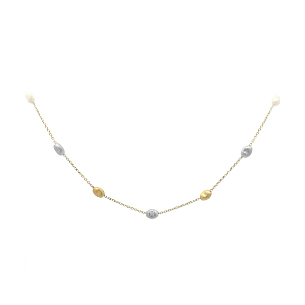 Damen-Halskette aus Kombinationsgold