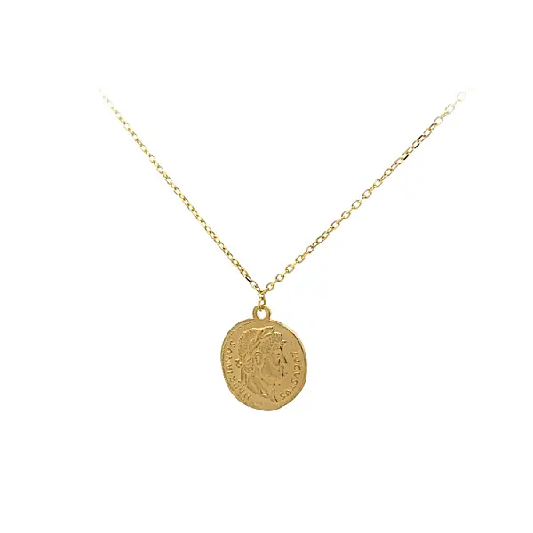 Gold Halskette Hadrianus Augustus