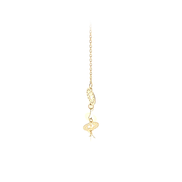 Gold Damenhalskette Sterne