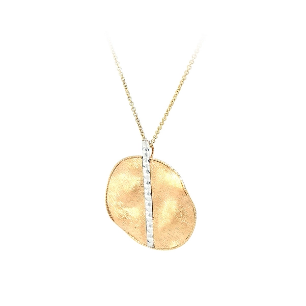 Damen-Halskette aus Kombinationsgold