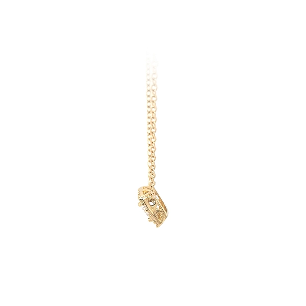 Goldhalskette mit Zirkonen