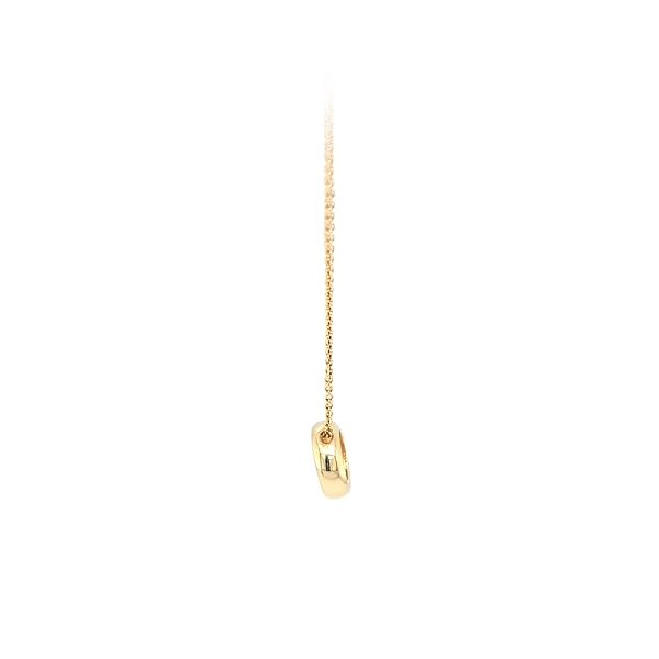 Goldhalskette mit Zirkonen
