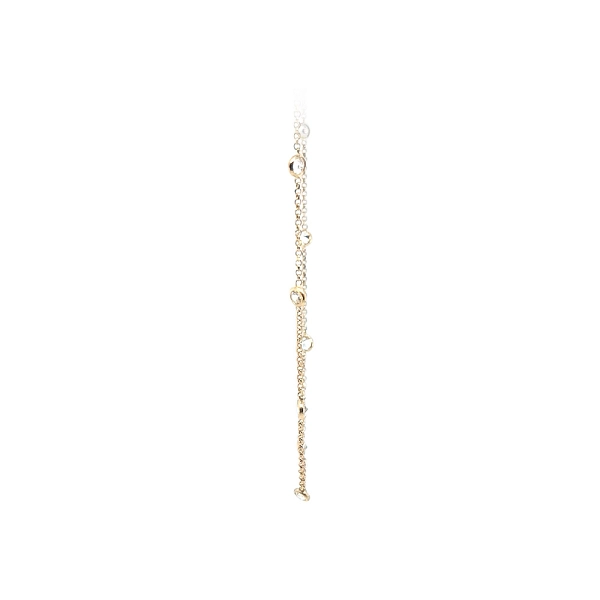Goldhalskette mit Zirkonen