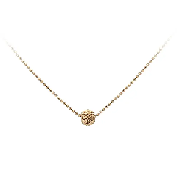 Gold Halskette Perlen