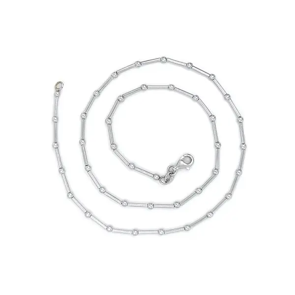 Damen Weißgold Halskette